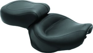 Honda Ace One-Piece Motorcycle Seat - Mustang Motorcycle - Wide Touring, Original - Black - `95-`01 Honda Ace One-Piece Motorcycle Seat - Mustang Motorcycle - Wide Touring, Original - Black - `95-`01